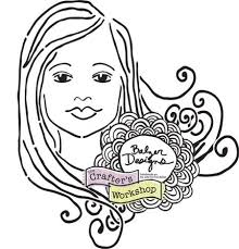 Balzer Designs: Balzer Designs Stencil Hop: Faces