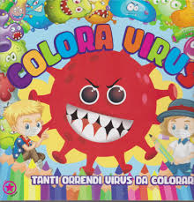 Los virus están constituidos por genes que contienen ácidos nucleicos que forman moléculas largas de adn o arn. Colora Virus N 16 Novembre 2020 Edicola Shop