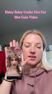 This one was tough. #haleybaylee #metgala #popculturenews #popculture