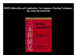 Pdf Edition Beyond Candlesticks New Japanese Charting
