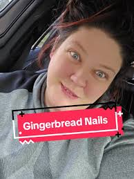 Did someone say gingerbread nails? #gingerbreadnails #nailtech  #nailtechproblems