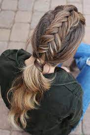 30 Proofs That A Fishtail Braid Is Must Try Lovehairstyles Fish Tail Braid Hair Styles Braided Hairstyles