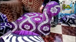 اسهل طريقة لعمل كسوة انتريه قديم وبأقل تكلفةwork The Cover Of The Sofa Youtube