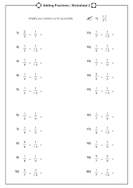 Addingd Numbers Worksheet Comparing Fractions And Subtracting Pdf Kuta With Unlike Denominators Nilekayakclub
