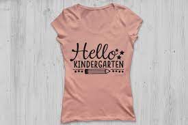 Download Hello Kindergarten Svg School Svg Back To School Svg School Shirts By Cosmosfineart Thehungryjpeg Com
