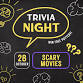 Trivia Night: Scary Movies event in Lansing, MI