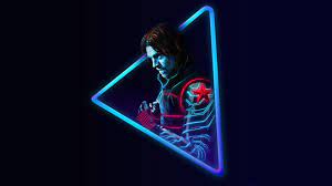 Neon Avengers 1920x1080 Desktop Wallpapers Based On Artwork By Aniketjatav On Instagram Avengers Wallpaper Winter Soldier Wallpaper Neon Wallpaper