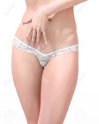 Girl In Sexy Panty. Transparent Panties Underwear. Extravagant Fashion Art.  Woman Standing Candid Provocative Sexy Pose. Photorealistic 3D Rendering  Isolate Illustration. Studio. Stock Photo, Picture and Royalty Free Image.  Image 105298193.