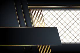 Background Black And Gold Border Design Gold Black Background Line Graphic By Noory Shopper Creative Fabrica In 2020 Gold And Black Background Black Backgrounds Luxury Background