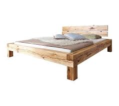 Fait de bois de pin de première qualité. Lit Double 180x200 Cm Chene Sauvage Huile Bois Naturel Jangali 612 Lit But