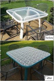 If Your Outdoor Chairs Or Tables Have Become Old And Tired And You Are About To Toss Them Metal Patio Furniture Patio Furniture Makeover Cheap Patio Furniture
