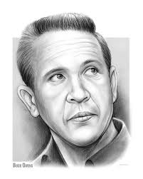 Buck Owens Art Print by Greg Joens