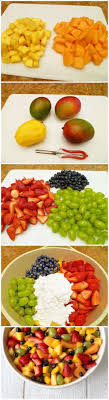 Fruit Salad For A Crowd 1 Fresh Ripe Pineapple 1 Fresh Ripe Cantaloup 4 Fresh Ripe Mangoes 2 Pounds Of Fre Best Fruit Salad Fruit Salad Recipes Healthy Recipes