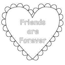Get free printable coloring pages for kids. Friends Forever Coloring Page Coloring Home