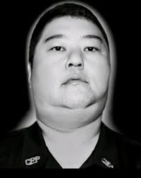 Wednesday, February 15, 2023, Manhattan, NYC; Great job by PAPD Bus  Terminal Command Police Officers (L-R) Vincenzo Tragni, Justin Balducci,  Michael Crisci and Malachy Cox, who apprehended a suspect wanted for a