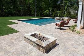 The green scene landscaping & swimming pools. Outdoor Landscape Natural Gas Fire Pits