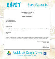 10 Contoh Surat Undangan Pribadi Resmi Dan Perusahaan Terlengkap Suratresmi Id