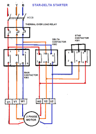 Single phase motor starter wiring diagram. How To Connect 3 Phase Motors In Star And Delta Connection Quora