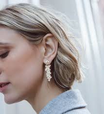 Flower Earring Back Large Flower Earrings Earrings Womens Jewelry Earrings