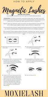 Tips and hacks in applying, removing and caring for your magnetic eyeliner eyelashes. How To Apply Magnetic Lashes In 6 Steps Moxielash Magnetic Lash Application Moxielash La How To Apply Magnetic Lashes Magnetic Lashes Magnetic Eyeliner