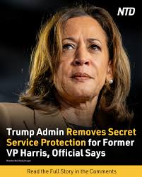 Former vice presidents generally receive six months' of Secret Service  protection after leaving office.