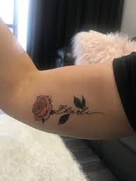 Rose Tattoo Rose Tattoo With Name Tattoos With Names Tattoos