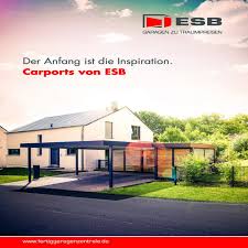 Ob einfach nur zum schutz für das auto, mit wandelementen als sichtschutz oder hauseingangsüberdachung. Esb Garagen Und Carports Posts Facebook