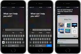 Press and hold the button: Ios 11 Lets You Type Your Requests To Siri Instead Of Voicing Them