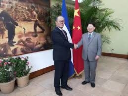 Nicaraguan Foreign Minister Denis Moncada Meets with Special Representative  of the Chinese Government