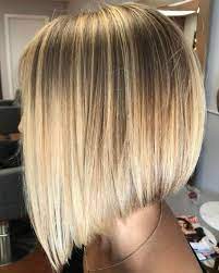 Slanted Lob With Textured Ends Medium Bob Hairstyles Bob Hairstyles Thick Hair Styles