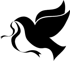 Clip art black and white dove. Memories In Granite