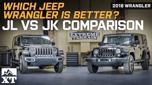 2018 Jeep Wrangler Jl Vs Jeep Wrangler Jk Official Comparison Review