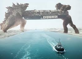 The key people moving to gb news and who else is rumoured to be joining them; Godzilla And Kong Rescue Ever Given Ship Meme Keep Meme