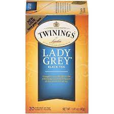 Twinings Lady Grey 20 Bags 1 4 Oz In 2021 Black Tea Bags Lady Grey Tea Twinings Lady Grey