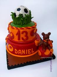 Torta Decorata In Pasta Di Zucchero A S Roma Torte A Tema Calcio Torte Decorazioni In Pasta Di Zucchero