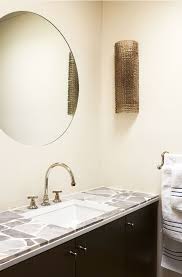 Qeeig bathroom floating shelves with towel bar wall mounted shelf kitchen shelve set of 2 shelfs modern (22x6.7). 15 Chic Black Bathrooms Black And White Decorating Ideas