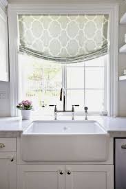Kitchen these 20 kitchen curtains will lighten, brighten and restyle instantly! Window Treatment Curved Not Square White Farmhouse Sink Home Decor Home