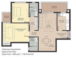 Ambience Group Present Ambience Creacions Sector 22 Gurgaon 2 3 And 4 Bhk In 2020 Floor Plans Residential Apartments Flat Plan