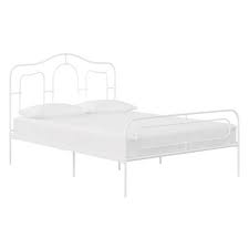 Choose from contactless same day delivery, drive up and more. Queen Primrose Metal Bed Frame With Secured Slats Headboard And Footboard White Mr Kate Target