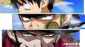 Enjoy and share your favorite beautiful hd wallpapers and background images. Hd Wallpaper One Piece Dracule Mihawk Monkey D Luffy Roronoa Zoro Wallpaper Flare