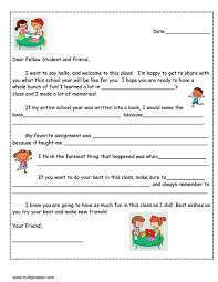 A Friendly Letter To Next Year S Student With Free Template