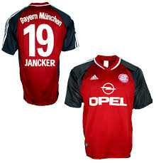 Stadionjacke / winterjacke mit kapuze vom fc bayern münchen austellungsstück ohne jegliche beschädigungen oder ausbleichungen größe: Adidas Fc Bayern Munchen Trikot 19 Carsten Jancker 2001 02 Opel Herren S M L Xl Xxl Gunstig Online Kaufen Bestellen Shop Spieler Trikot De Marktplatz Retro Vintage Fussball Trikots Von Superstars