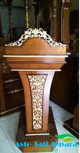 Podium Mushola Ukiran Jati Jepara Podium Jepara Home Decor