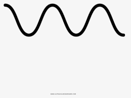 They appear under the influence of the wind or from a passing vessel. Sine Wave Coloring Page Line Art Hd Png Download Kindpng