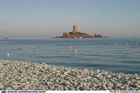 Plage Du Debarquement Au Dramont Var France Plage Du Debarquement Esterel Plage