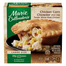 Did you actually eat it? Save On Marie Callender S Tender White Meat Chicken Corn Chowder Pot Pie Order Online Delivery Giant