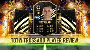 Fifa 16 fifa 17 fifa 18 fifa 19 fifa 20 fifa 21. Fifa 21 Totw Trossard 82 Player Review Youtube