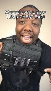 This chest bag holds all my essentials and is super comfortable to wear!  👏🏾 , 🔥TEMU New App Users ONLY!!🔥 , Search 🔍[dzs9358]