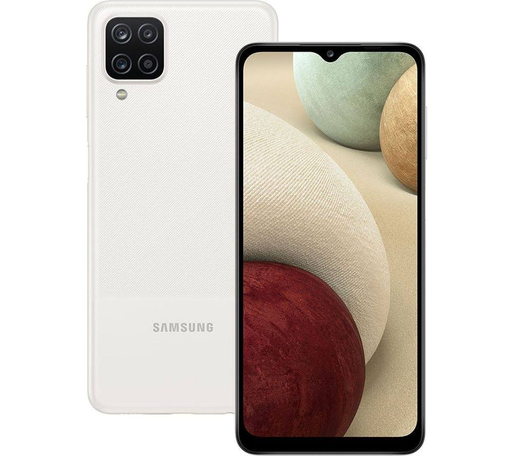 Samsung Galaxy A12 (White,4GB RAM, 128GB Storage) product image