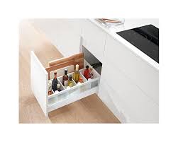 Organize drawers as desired with flexible single/ double wing trays. Wilson Bradley